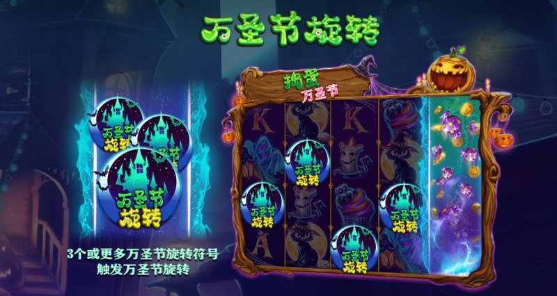 万圣节旋转